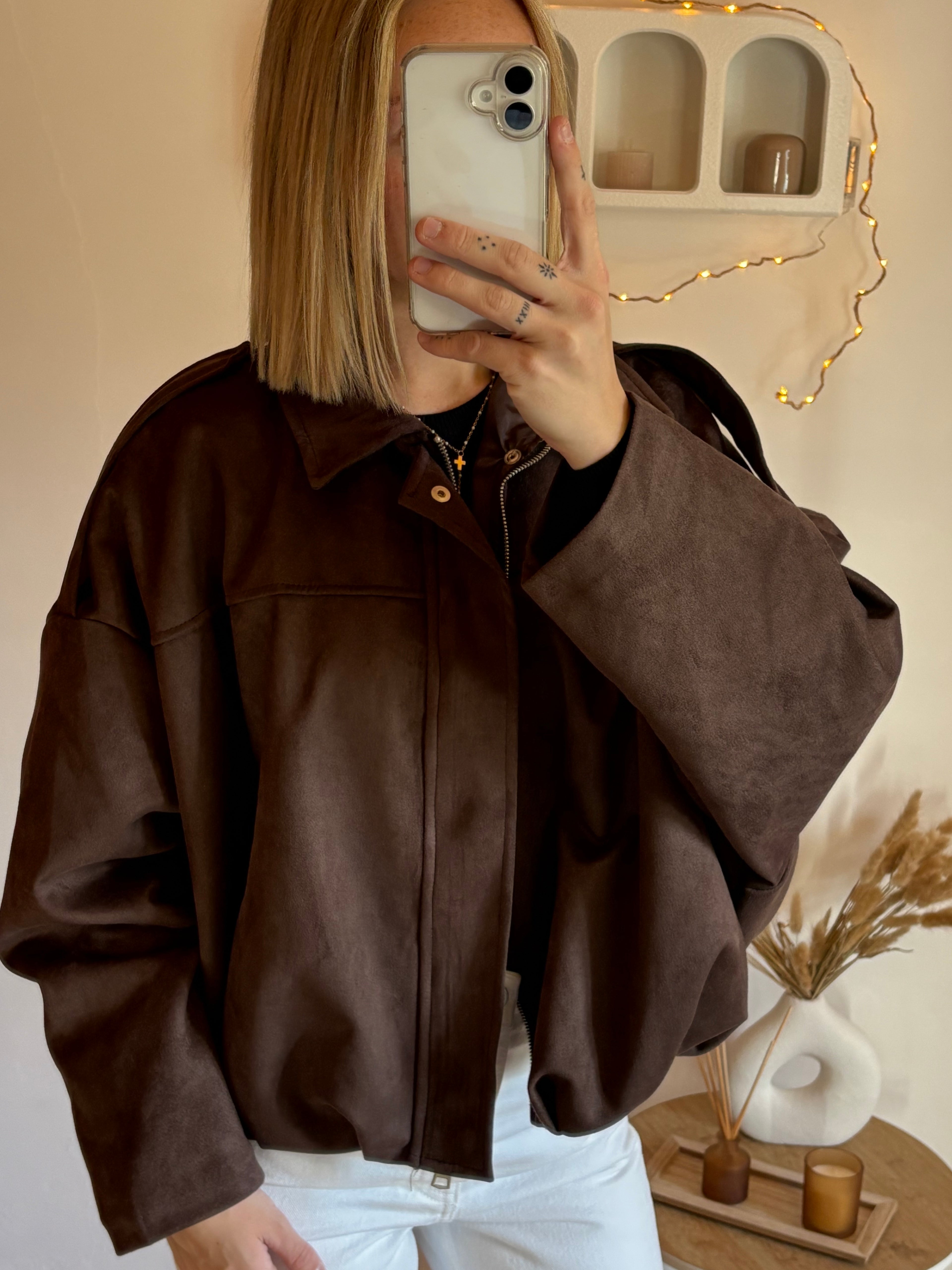 Veste Madi chocolat