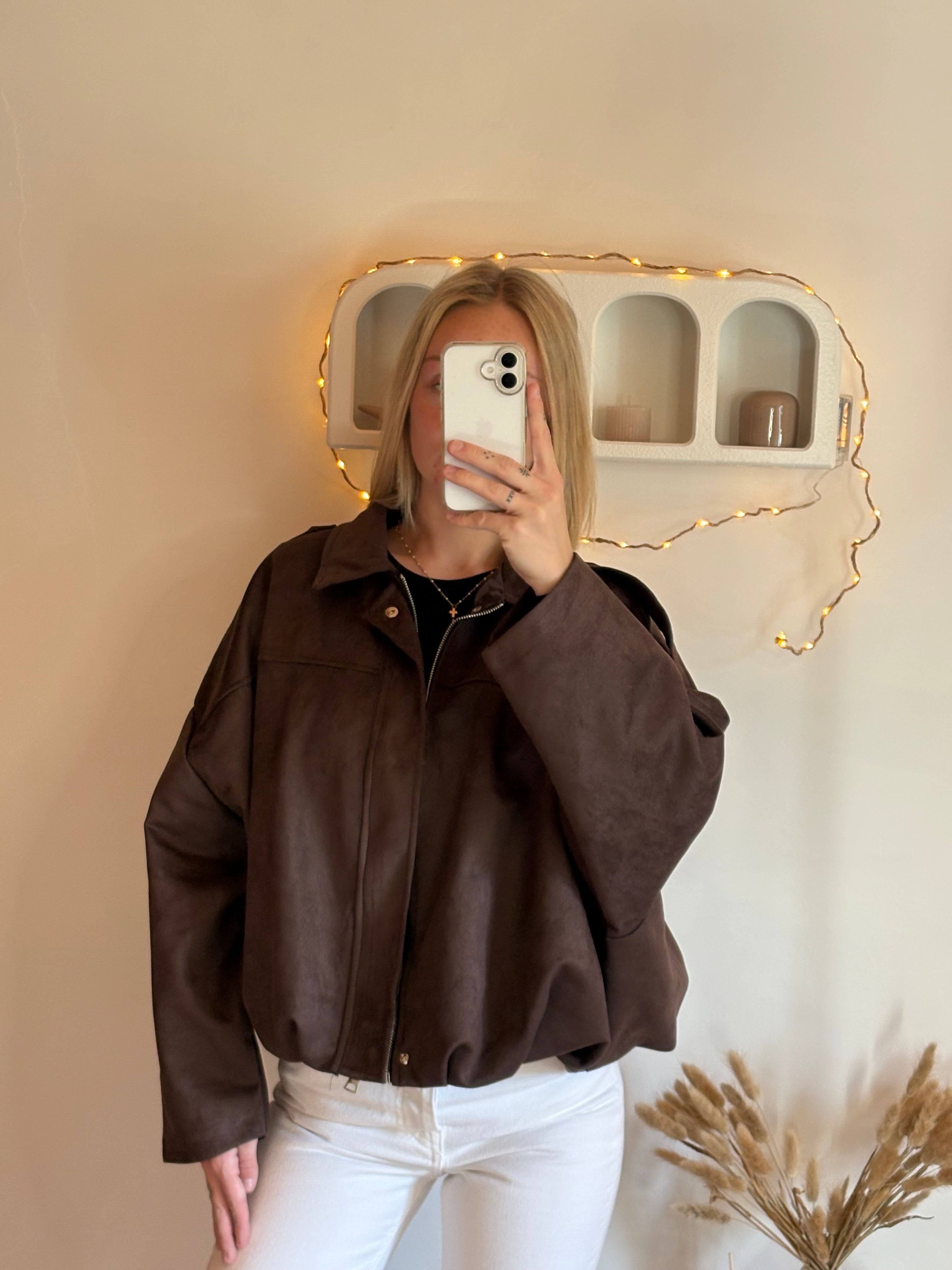 Veste Madi chocolat