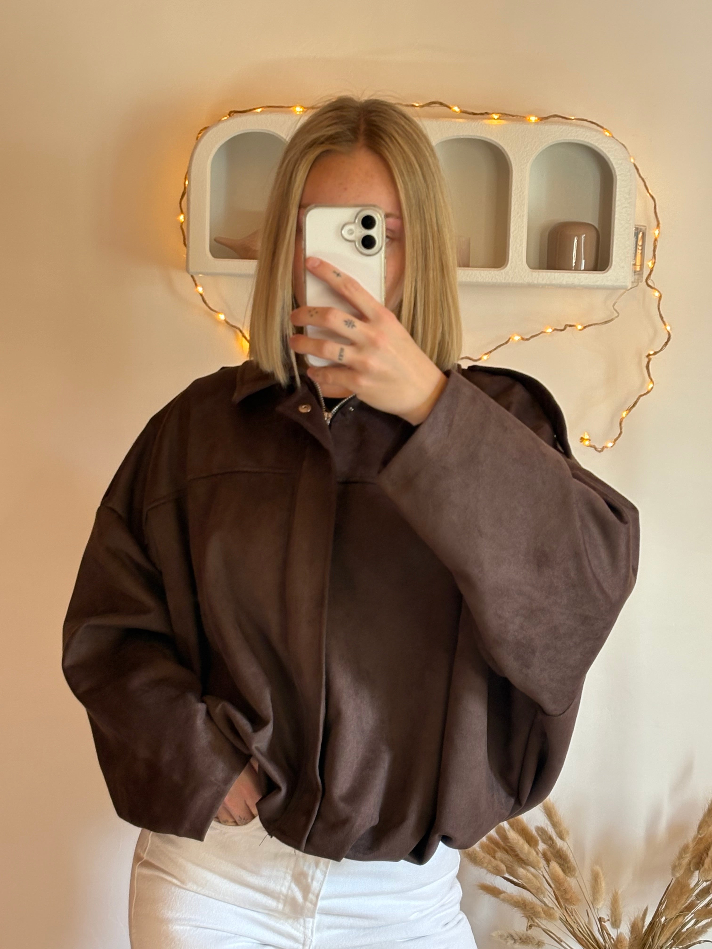 Veste Madi chocolat
