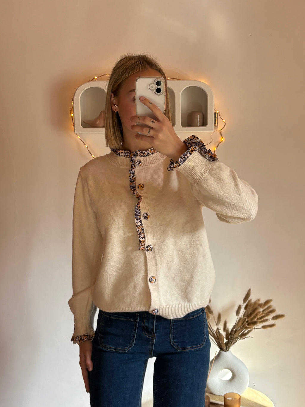 Cardigan Heïdi beige