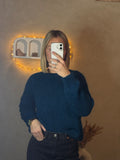 Pull Jeanne bleu canard